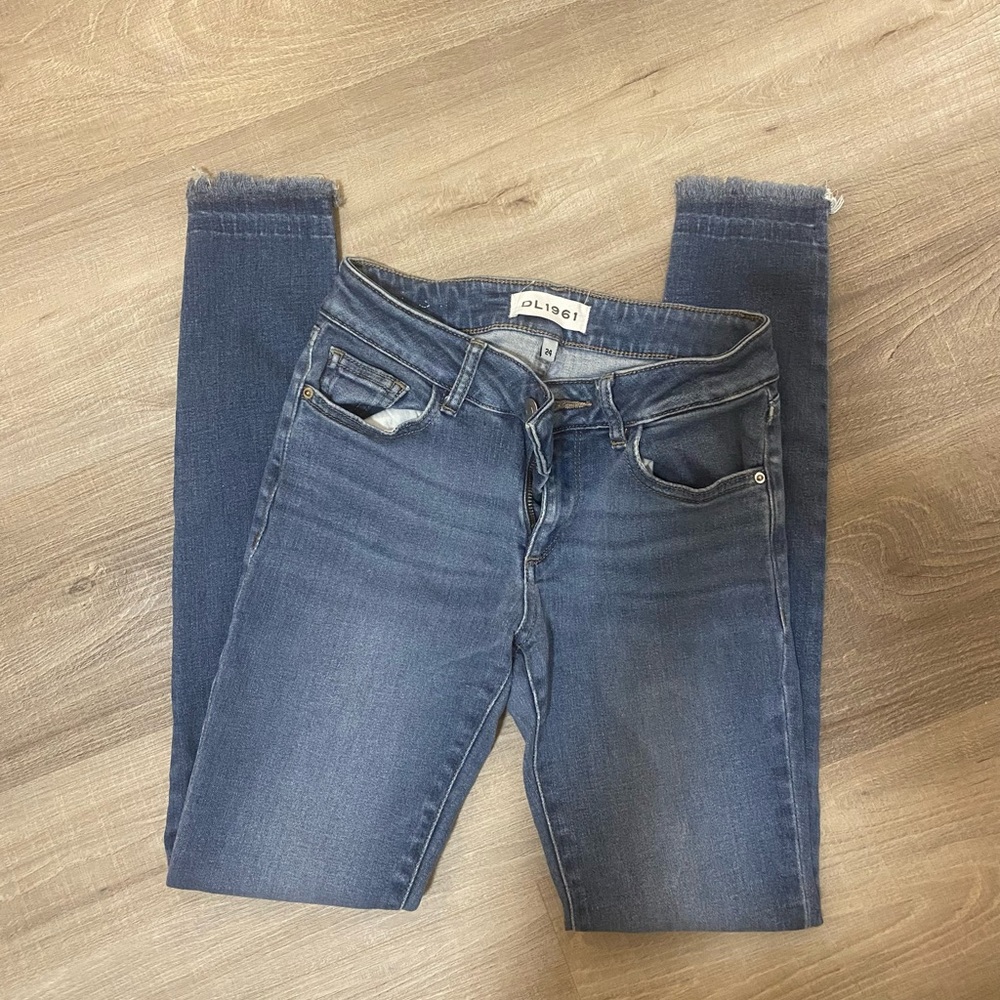 DL1961 Mid-Wash Skinny Jeans